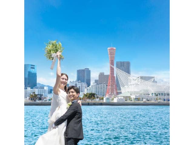 神戸で1日1組の貸切結婚式ならオーシャンプレイス