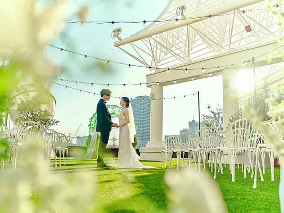 神戸で1日1組の貸切結婚式ならオーシャンプレイス