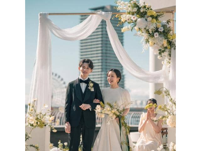 神戸で1日1組の貸切結婚式ならオーシャンプレイス
