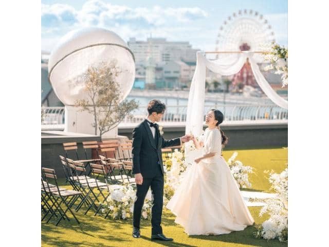 神戸で1日1組の貸切結婚式ならオーシャンプレイス