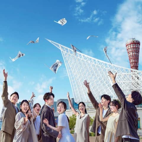 神戸で1日1組の貸切結婚式ならオーシャンプレイス