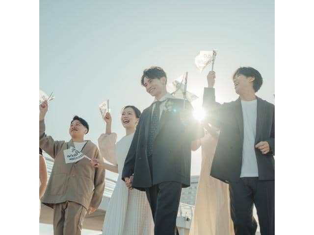 神戸で1日1組の貸切結婚式ならオーシャンプレイス