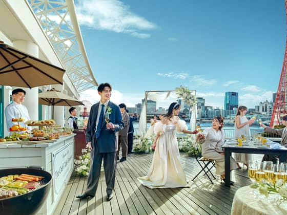神戸で1日1組の貸切結婚式ならオーシャンプレイス