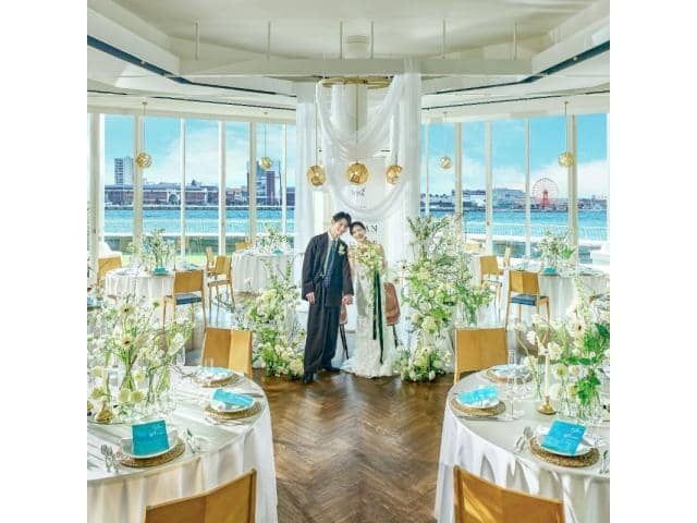 神戸で1日1組の貸切結婚式ならオーシャンプレイス