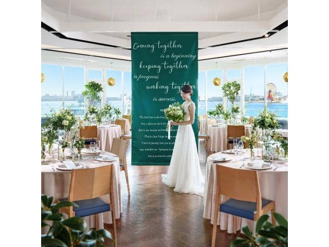 神戸で1日1組の貸切結婚式ならオーシャンプレイス