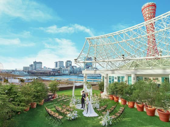 神戸で1日1組の貸切結婚式ならオーシャンプレイス