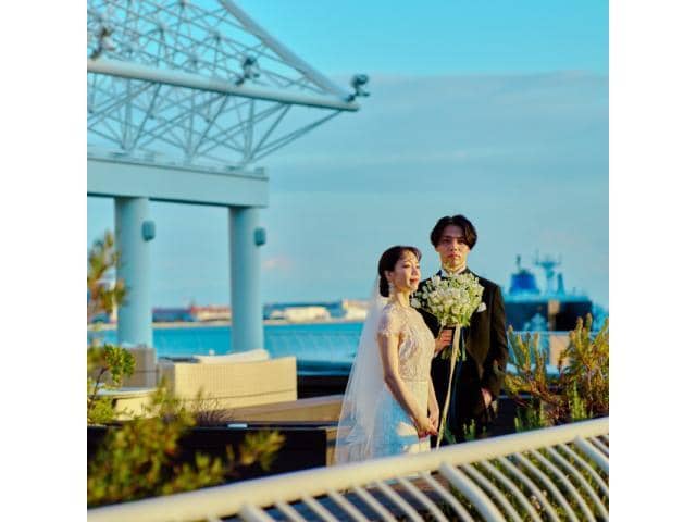 神戸で1日1組の貸切結婚式ならオーシャンプレイス