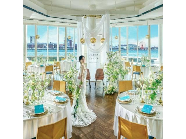 神戸で1日1組の貸切結婚式ならオーシャンプレイス