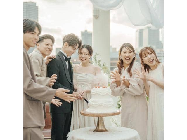 神戸で1日1組の貸切結婚式ならオーシャンプレイス