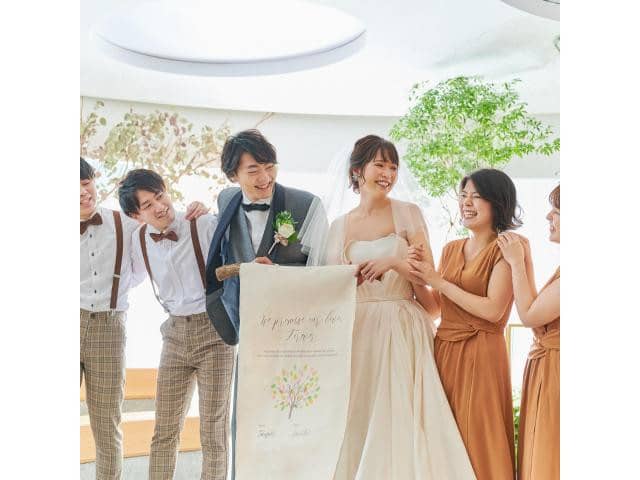 【公式】セント フォレストチャペル なんば|大阪|結婚式場|少人数|高コスパ|貸切