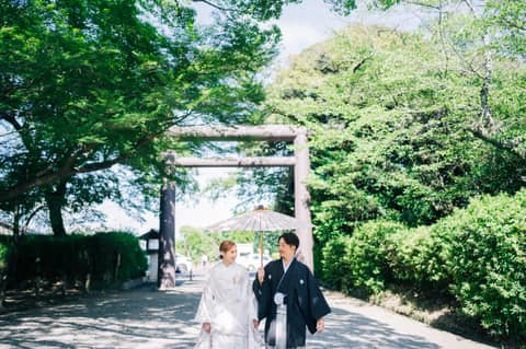 【2025年秋冬】和装も洋装も叶う・常磐神社挙式×ご会食｜20〜30名