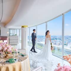 【挙式＋披露宴】＊40名161万円＜1年半以内＞衣裳3点＆着付け特典