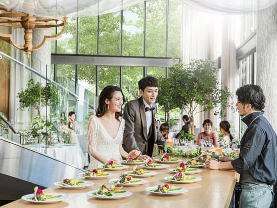 【公式】MAISON 8（メゾンエイト）｜名古屋駅直結・地上180mの光溢れる天空ウェディング