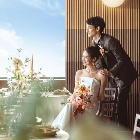 【公式】MAISON 8（メゾンエイト）｜名古屋駅直結・地上180mの光溢れる天空ウェディング