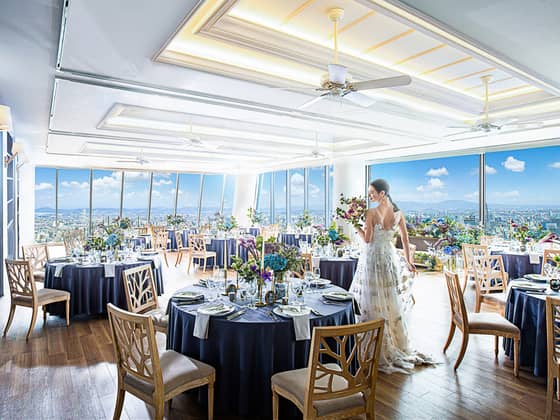 【公式】MAISON 8（メゾンエイト）｜名古屋駅直結・地上180mの光溢れる天空ウェディング