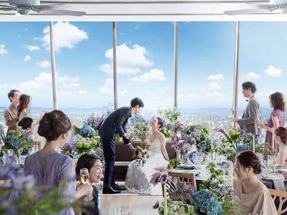 【公式】MAISON 8（メゾンエイト）｜名古屋駅直結・地上180mの光溢れる天空ウェディング