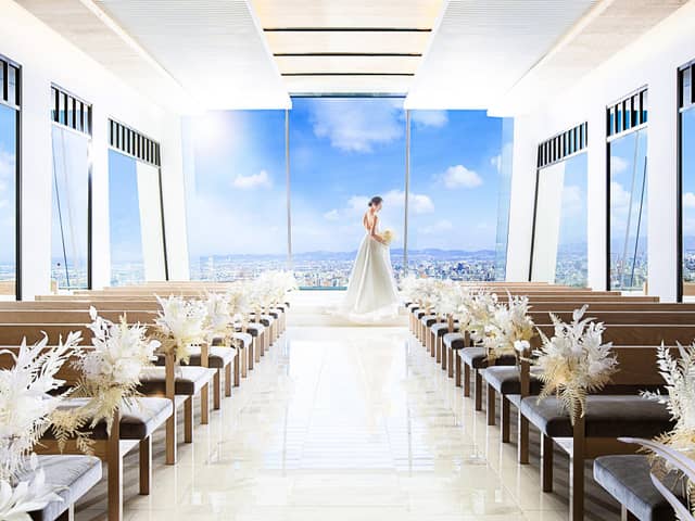 【公式】MAISON 8（メゾンエイト）｜名古屋駅直結・地上180mの光溢れる天空ウェディング
