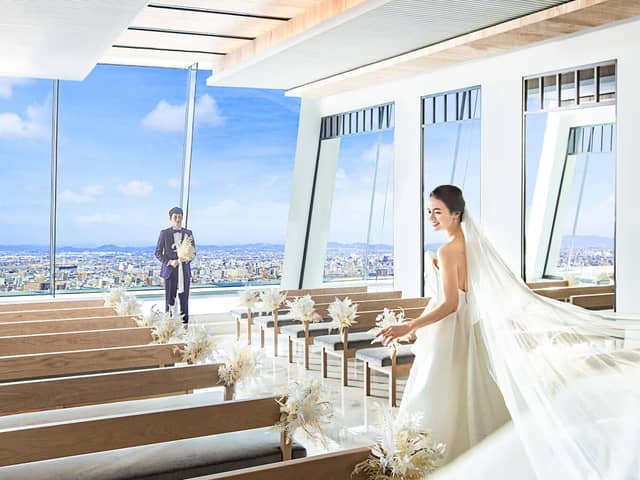【公式】MAISON 8(メゾンエイト)|名古屋駅直結・地上180mの光溢れる天空ウェディング