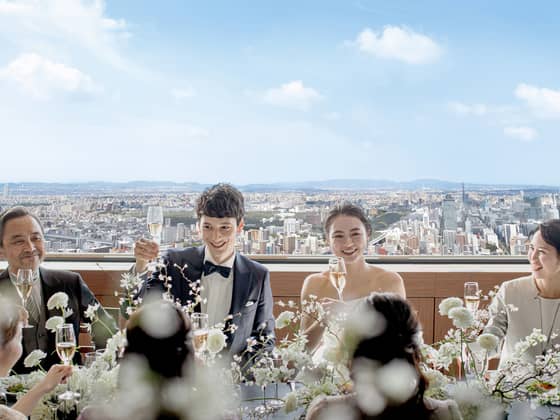 【公式】MAISON 8（メゾンエイト）｜名古屋駅直結・地上180mの光溢れる天空ウェディング