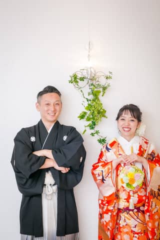 【お一人様/20,900円】洋装から和装へ♪祝儀制 挙式披露宴プラン