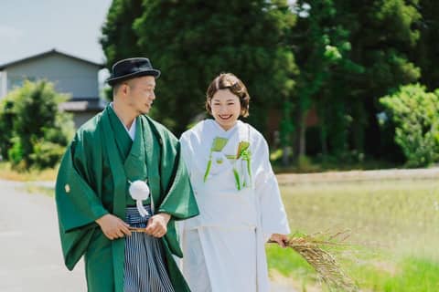 ご親族神社婚→友人1.5次会｜50名120万｜2部制