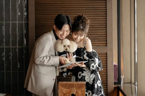【WITHペット婚】大切な愛犬と一緒に