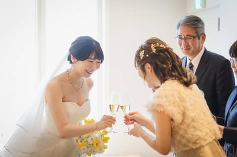 挙式とパーティーで90分！カジュアル立食プラン♪