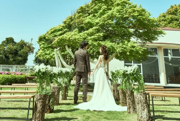 【オーシャンビュー×ガーデンウェディング】どちらも叶えるならAT TERRACE ninomiya 