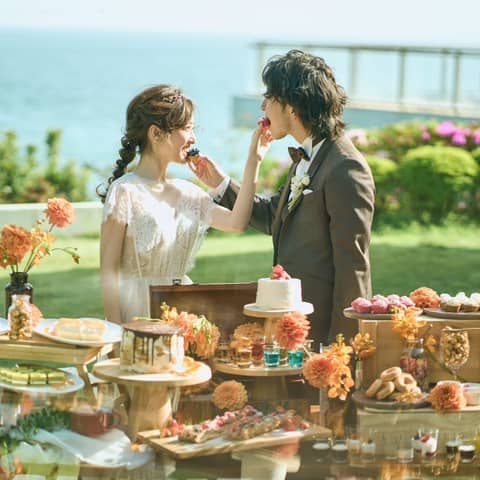 【オーシャンビュー×ガーデンウェディング】どちらも叶えるならAT TERRACE ninomiya 