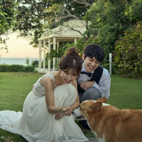 【オーシャンビュー×ガーデンウェディング】どちらも叶えるならAT TERRACE ninomiya 