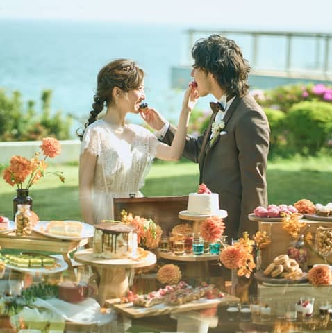 【オーシャンビュー×ガーデンウェディング】どちらも叶えるならAT TERRACE ninomiya 