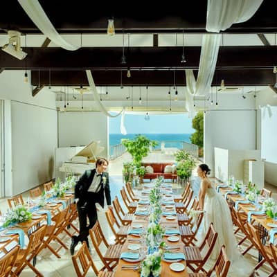 理想のガーデン結婚式を実現する！神奈川の結婚式場【AT TERRACE ninomiya 】