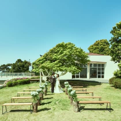 【オーシャンビュー×ガーデンウェディング】どちらも叶えるならAT TERRACE ninomiya 