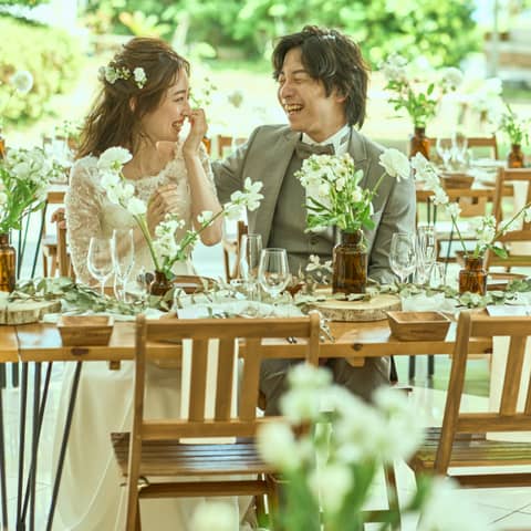 【オーシャンビュー×ガーデンウェディング】どちらも叶えるならAT TERRACE ninomiya 