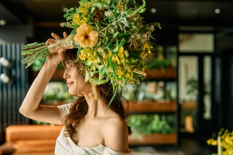 【フォトウエディング】衣裳・小物・メイクまで揃ったオールインプラン