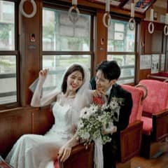 TRAIN PHOTO WEDDING～市電の中で叶う、前撮りプラン～
