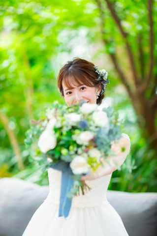 緑溢れる開放的な空間で【フォトWedding＆ランチ会食プラン】