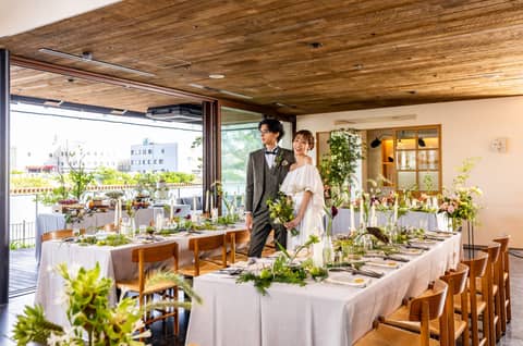 【少人数婚☆短期OKのスマートプラン】最短2ヶ月で叶う完全貸切プラン