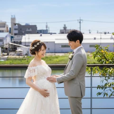 【おめでた婚☆最短2ヶ月OK】安心サポート付き！パパママ応援プラン