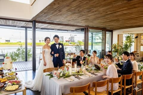 【春婚限定☆選べる特典付き少人数プラン】旬の料理と特典で叶えるお得婚