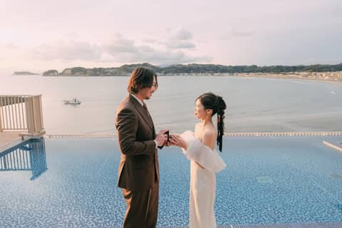 【27年3月∼5月】圧巻のロケーションで叶う人気の春婚プラン