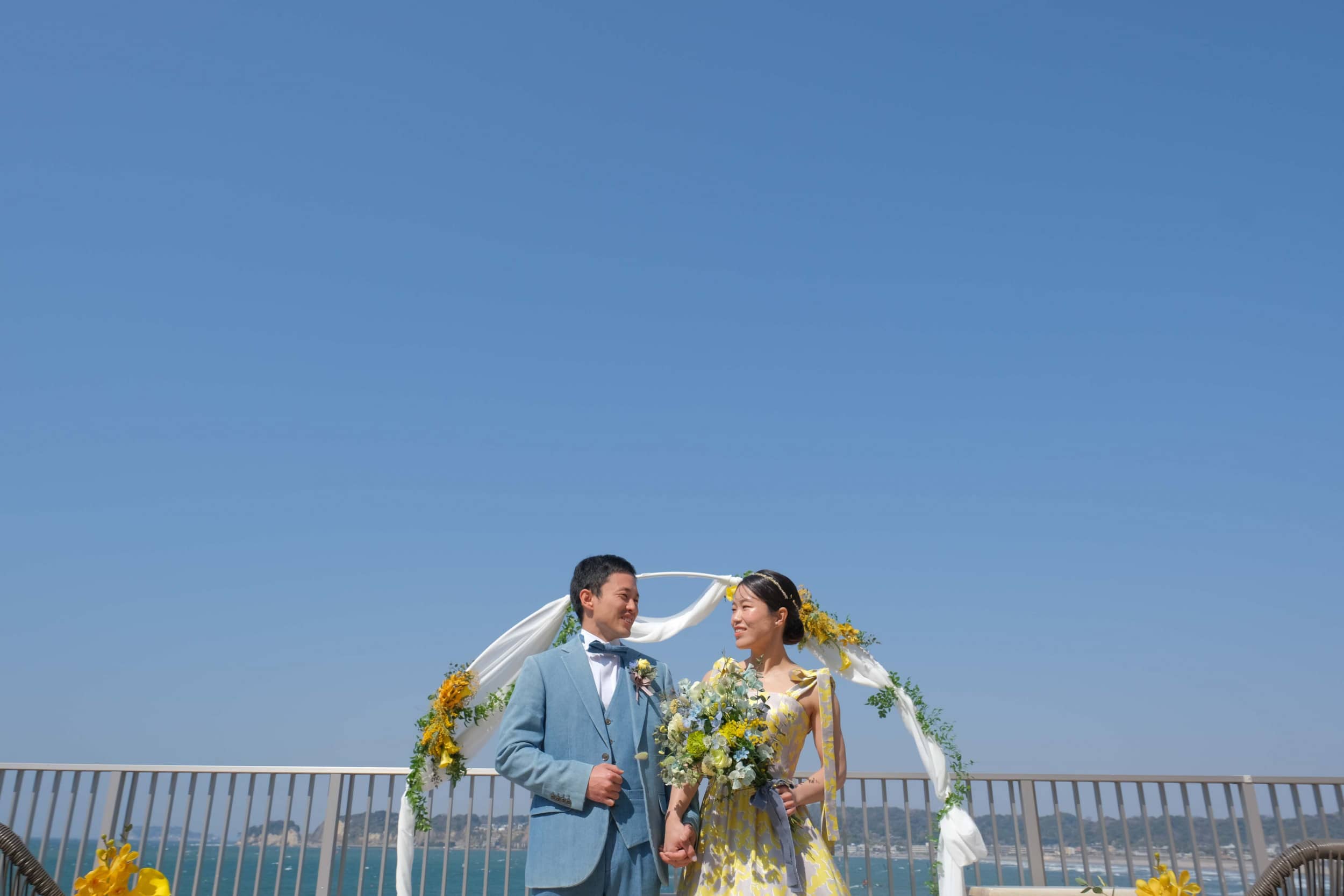 口コミ1位受賞＊少人数婚】贅沢美食＊1日1組のリゾートウエディング