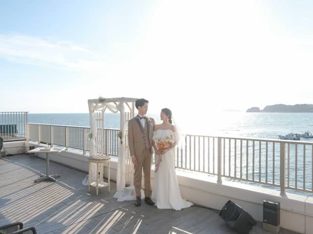 【公式】THE HARBOR TERRACE(ハーバーテラス)|鎌倉・湘南・逗子の少人数結婚式場