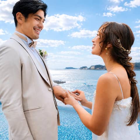【公式】THE HARBOR TERRACE（ハーバーテラス）｜鎌倉・湘南・逗子の少人数結婚式場