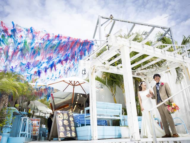 瀬長島ホテルウエディング(ウミカジテラス)
