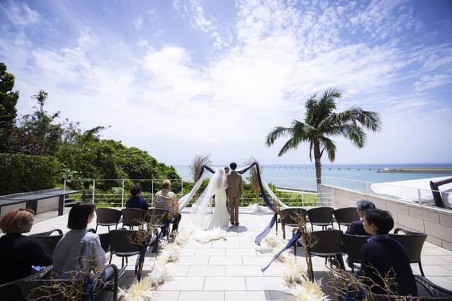 瀬長島ホテルウエディング(ウミカジテラス) ｜那覇空港から一番近いホテルウエディング