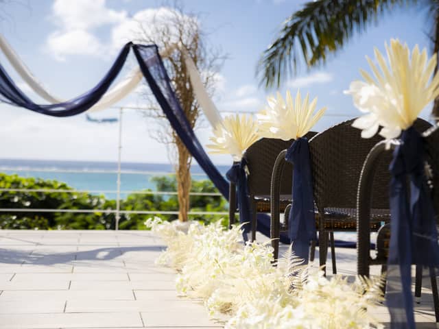 瀬長島ホテルウエディング(ウミカジテラス)