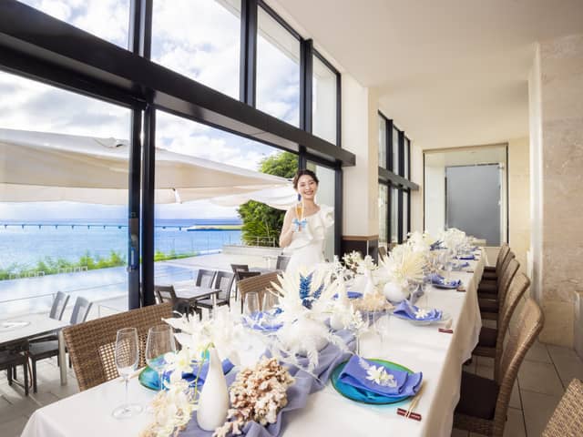 瀬長島ホテルウエディング(ウミカジテラス)