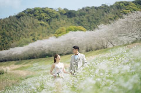 常識にとらわれない、ふたりらしい結婚式。