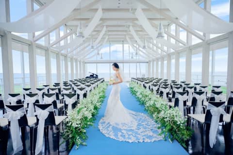 【平日挙式プラン】海×ガーデンで叶える*1組限定ウェディング